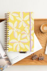 Matt Notebook 2025 Yılı Günlük Spiralli Ajanda 16x24 cm - 12 Aylık