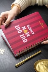 Matt Notebook 2026 Yılı A5 Haftalık Ajanda Spiralli 15x21 cm - 12 Aylık - Motivasyon Sayfalı