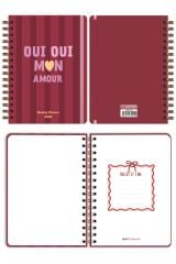 Matt Notebook 2026 Yılı A5 Haftalık Ajanda Spiralli 15x21 cm - 12 Aylık - Motivasyon Sayfalı