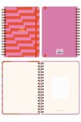 Matt Notebook 2025 Yılı Günlük Spiralli Ajanda 16x24 cm - 12 Aylık