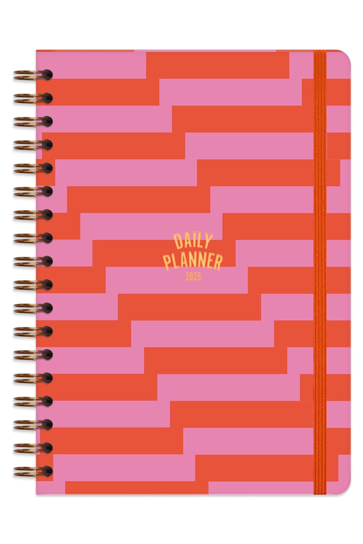 Matt Notebook 2025 Yılı Günlük Spiralli Ajanda 16x24 cm - 12 Aylık