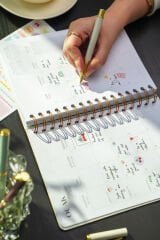Matt Notebook 2026 Yılı A5 Ajanda Spiralli 15x21 cm - 12 Aylık