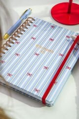 Matt Notebook 2026 Yılı A5 Ajanda Spiralli 15x21 cm - 12 Aylık Fiyonklar