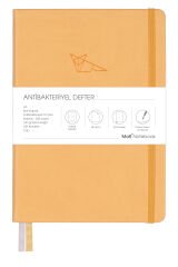 Matt Notebook A5 Defter Noktalı Sarı