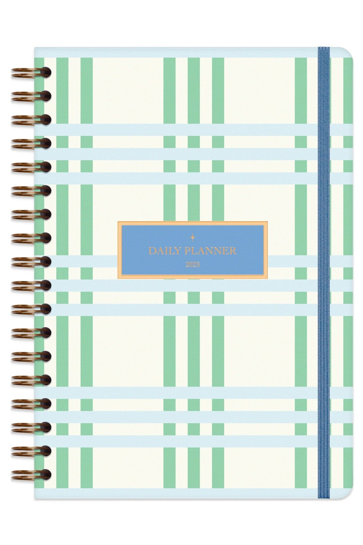Matt Notebook 2025 Yılı Günlük Spiralli Ajanda 16x24 cm - 12 Aylık