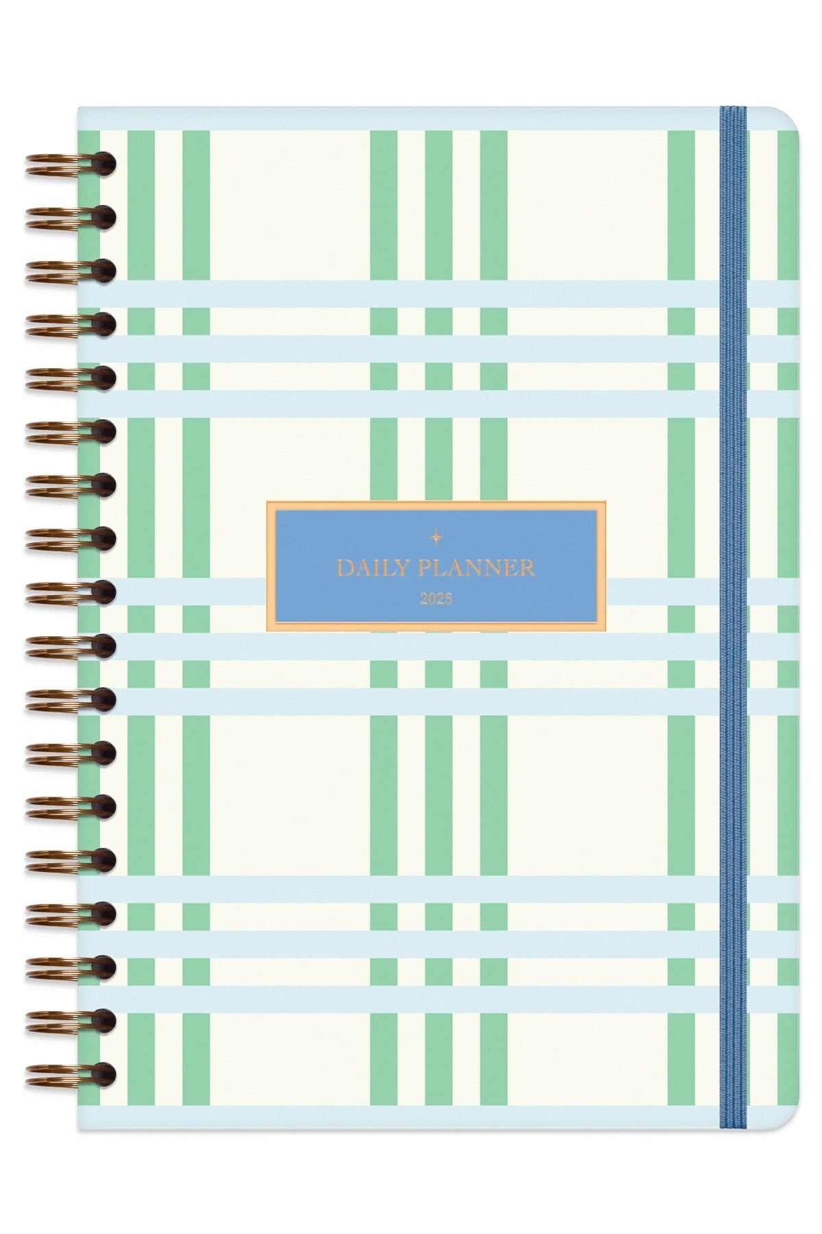 Matt Notebook 2025 Yılı Günlük Spiralli Ajanda 16x24 cm - 12 Aylık