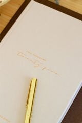 Matt Notebook 2025 Yılı A5 Tam Gün Ajanda 15x21 cm - 365 Gün Bej
