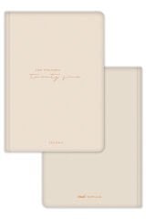 Matt Notebook 2025 Yılı A5 Tam Gün Ajanda 15x21 cm - 365 Gün Bej