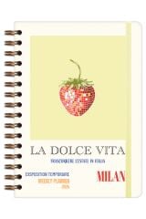 Matt Notebook 2026 Yılı A5 Ajanda Spiralli 15x21 cm - 12 Aylık Çilek