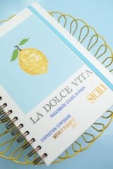 Matt Notebook 2026 Yılı A5 Ajanda Spiralli 15x21 cm - 12 Aylık Limon