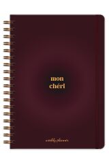Matt Notebook 2026 Yılı B5 Haftalık Ajanda Spiralli 17x24 cm - 12 Aylık