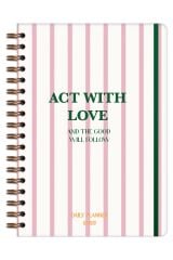 Matt Notebook 2026 Yılı Günlük Spiralli Ajanda 16x24 cm - 12 Aylık