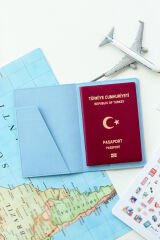 Matt Notebook Pasaport Kılıfı Mavi