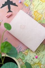Matt Notebook Pasaport Kılıfı Pembe