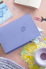 Matt Notebook Pasaport Kılıfı Lila