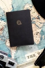 Matt Notebook Pasaport Kılıfı Siyah
