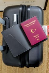 Matt Notebook Pasaport Kılıfı Siyah