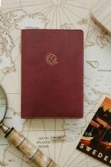 Matt Notebook Pasaport Kılıfı Bordo
