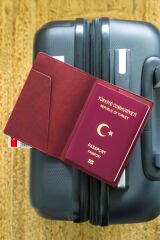 Matt Notebook Pasaport Kılıfı Bordo
