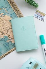 Matt Notebook Pasaport Kılıfı Yeşil