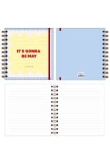 Matt Notebook 15x15 cm Kare 2'li Set Spiralli 2026 Yılı Haftalık Ajanda ve Defter