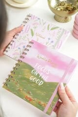 Matt Notebook 15x15 cm Kare 2'li Set Spiralli 2026 Yılı Haftalık Ajanda ve Defter Manzara
