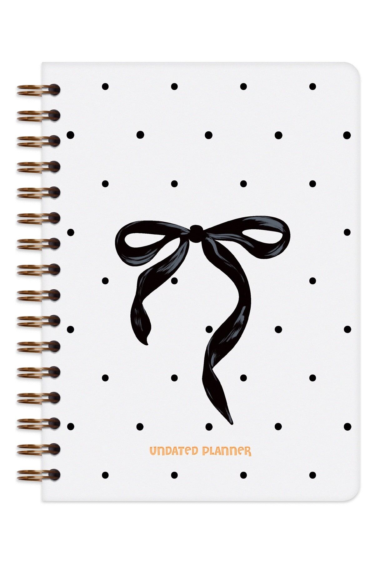 Matt Notebook A5 Spiralli Süresiz Planlayıcı Ajanda Fiyonk