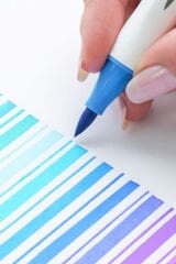 Matt Notebook 24 Renk Çift Uçlu Keçeli Kalem Seti Kutulu Brush + Chisel