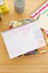 Matt Notebook 3’lü Spiralli Masaüstü Planlayıcı Set Papatyalar