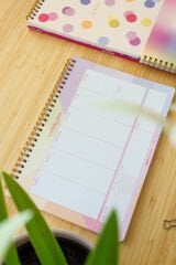 Matt Notebook 3’lü Spiralli Masaüstü Planlayıcı Set Gökkuşağı