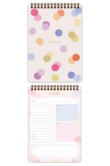 Matt Notebook 3’lü Spiralli Masaüstü Planlayıcı Set Gökkuşağı