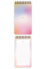 Matt Notebook 3’lü Spiralli Masaüstü Planlayıcı Set Gökkuşağı
