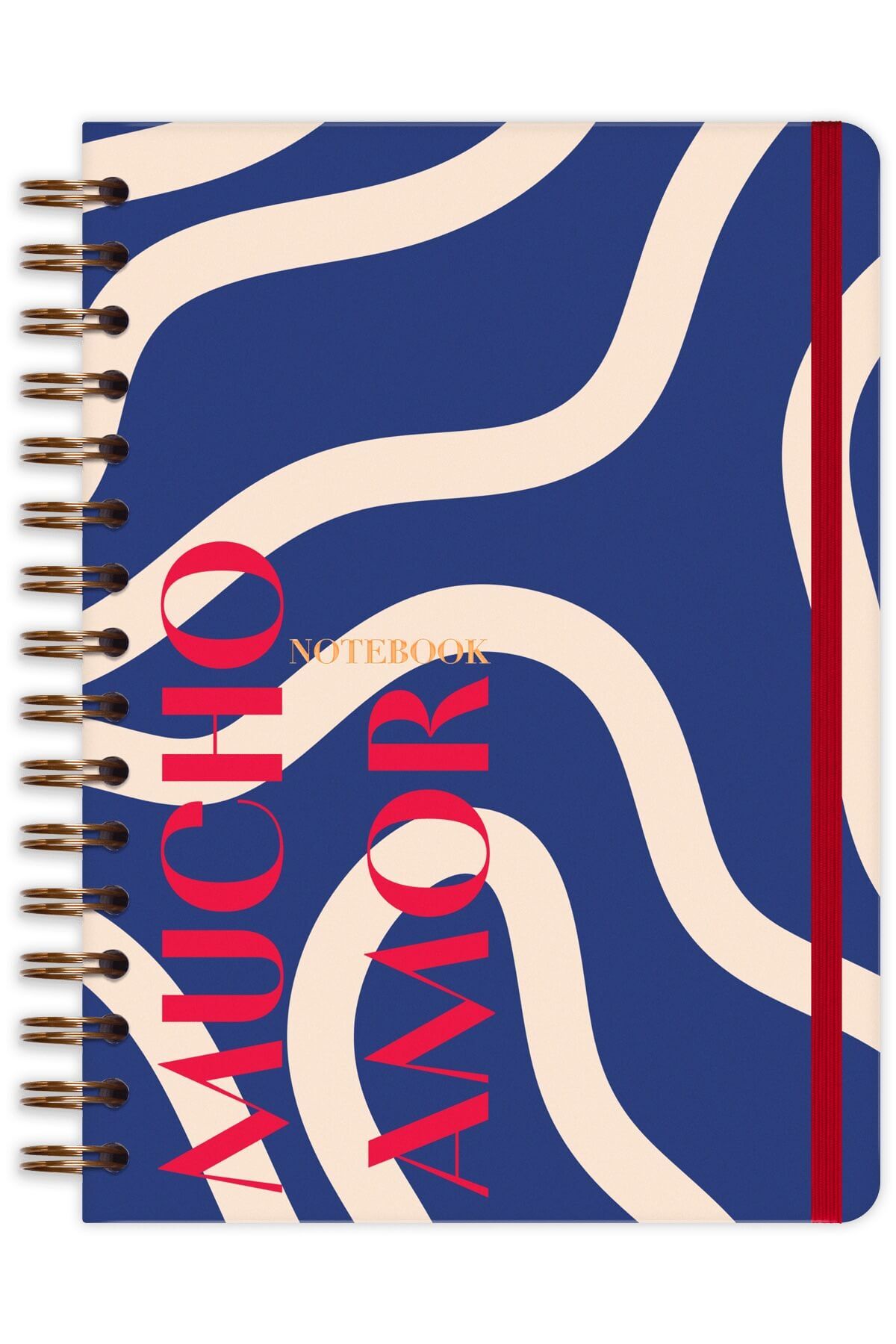 Matt Notebook A5 15x21 cm Spiralli Lastikli Çizgili Tarihsiz Not Defteri