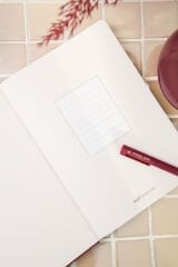 Matt Notebook 2026 Yılı B5 Haftalık Ajanda 17x24 cm - 12 Aylık Bordo