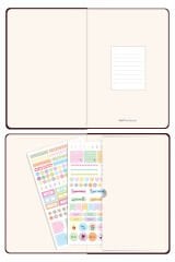 Matt Notebook 2026 Yılı B5 Haftalık Ajanda 17x24 cm - 12 Aylık Bordo