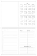 Matt Notebook 2026 Yılı B5 Haftalık Ajanda 17x24 cm - 12 Aylık Lila