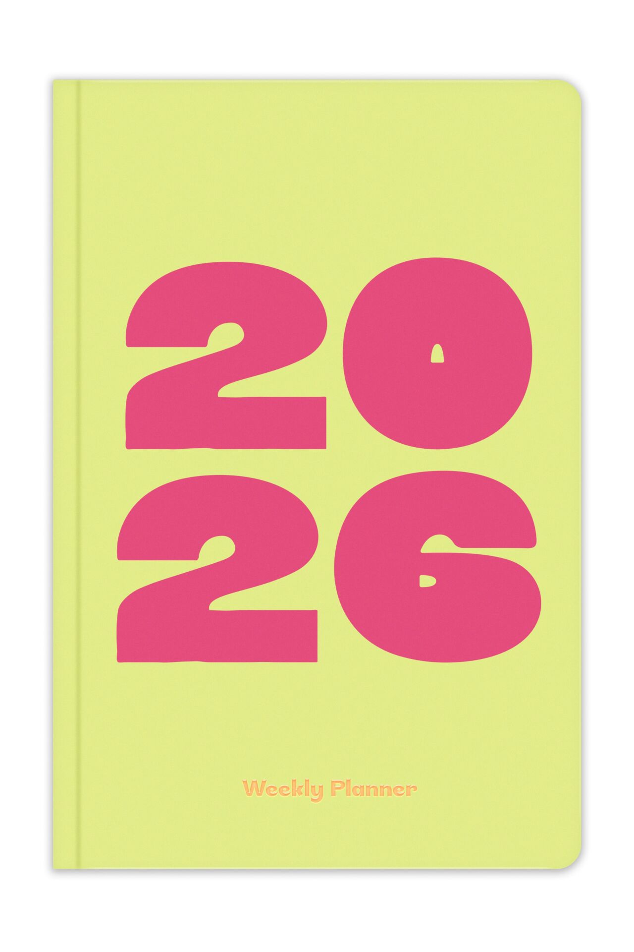 Matt Notebook 2026 Yılı B5 Haftalık Ajanda 17x24 cm - 12 Aylık Yeşil