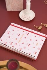 Matt Notebook A5 15x21 cm Spiralli Lastikli Düz, Çizgisiz Tarihsiz Not Defteri