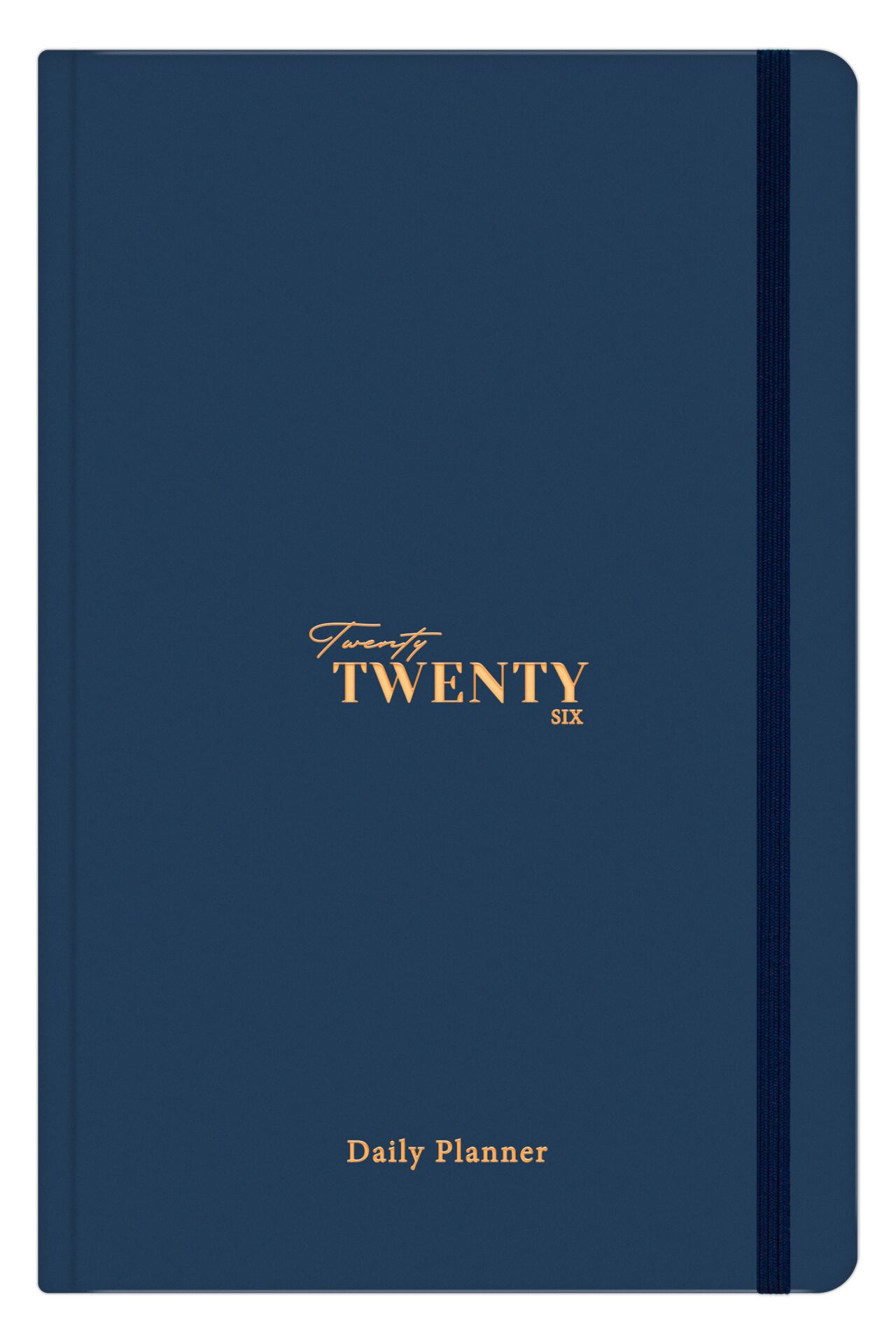 Matt Notebook 2026 Yılı Günlük Ajanda 16x24 cm - 12 Aylık Lacivert