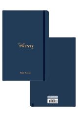 Matt Notebook 2026 Yılı Günlük Ajanda 16x24 cm - 12 Aylık Lacivert