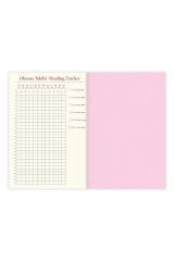 Matt Notebook Kitap Okuma Günlüğü Reading Journal Bordo