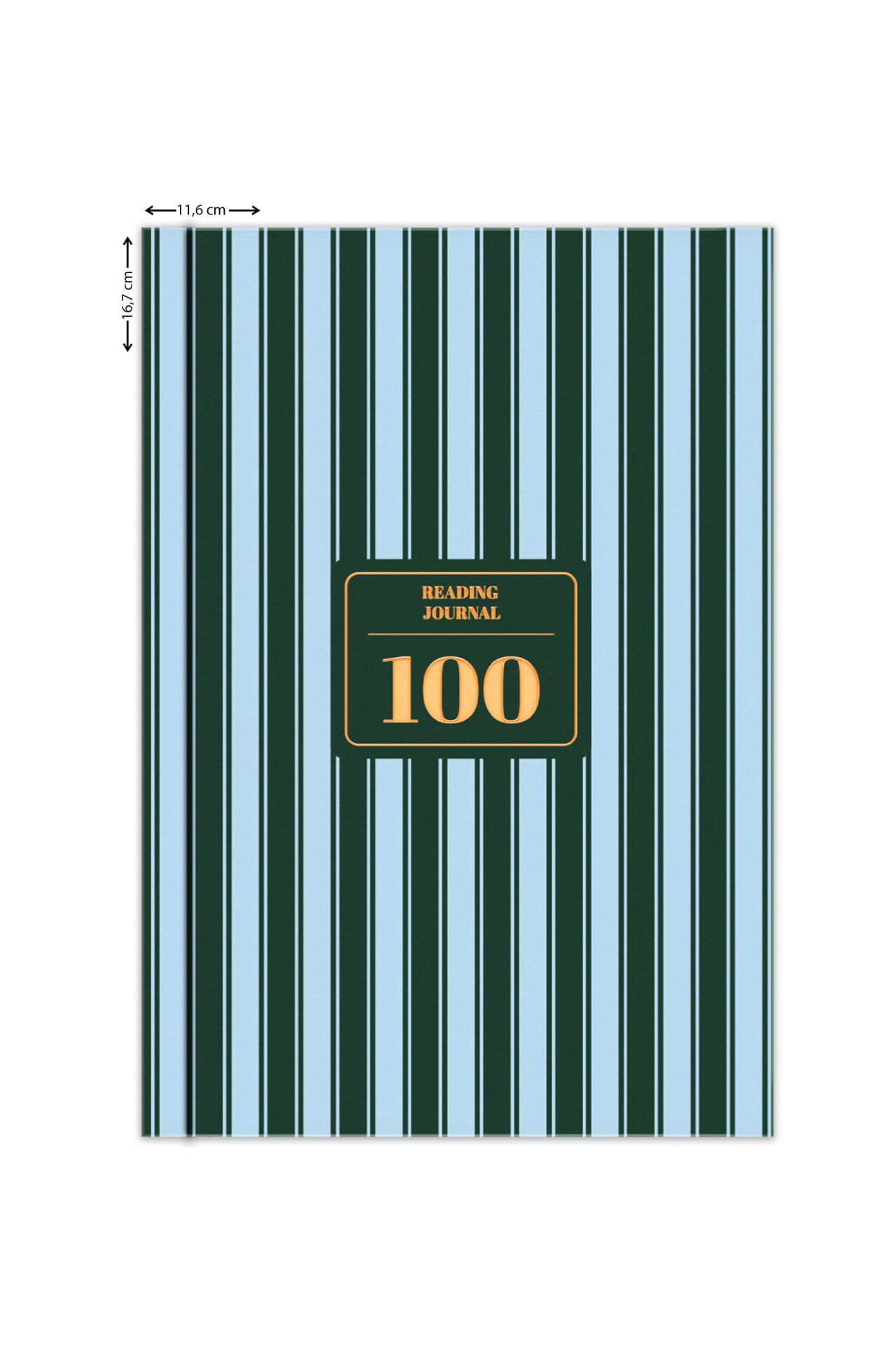 Matt Notebook Kitap Okuma Günlüğü Reading Journal Yeşil