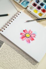 Matt Notebook A5 Eskiz Defteri Sketch Book 50 Yaprak 150 gr Kalın Kağıt