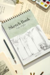 Matt Notebook A4 Eskiz Defteri Sketch Book 50 Yaprak 150 gr Kalın Kağıt