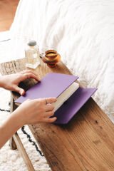 Matt Notebook A5 15x22 Mıknatıslı Kapak Defter Çizgili Mor
