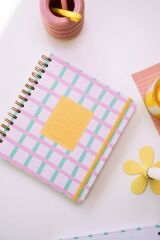 Matt Notebook Süresiz Planlayıcı Kare Ajanda