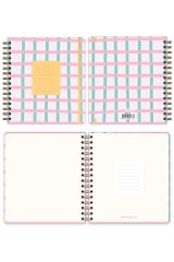 Matt Notebook Süresiz Planlayıcı Kare Ajanda
