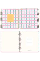 Matt Notebook Süresiz Planlayıcı Kare Ajanda