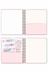 Matt Notebook Süresiz Planlayıcı Kare Ajanda