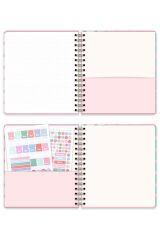 Matt Notebook Süresiz Planlayıcı Kare Ajanda